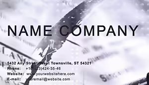 Documents legal Business Cards Template