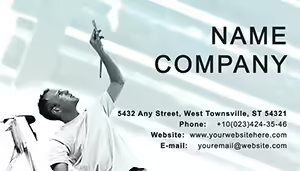 Repair construction Business Card Template