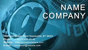 E-Mail Business Card Template