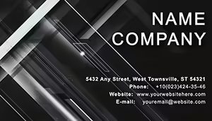 Luminescent Lines Business Card
