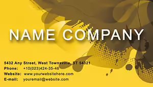 Background color Business Card Template Background