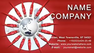 Cable Business Cards Templates