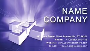 Keyboard and Web Business Cards Templates