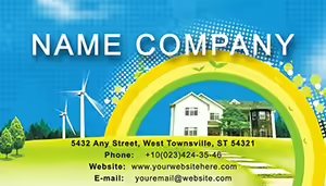 Eco Home Business Cards