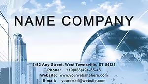 Download Design Largest City Business Card Template