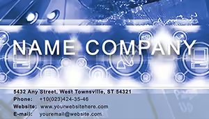 Communication System Business Cards