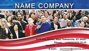 Citizens of the United States Business Cards