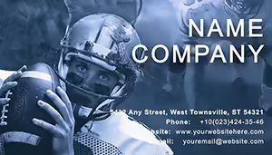 Rivals of American Football Business Cards
