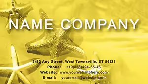 <h1>Sea Shells Business Card Template: Exotic Travel Designs</h1>