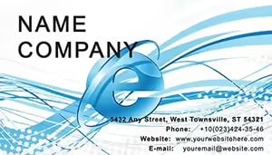 Internet Service Provider Business Cards