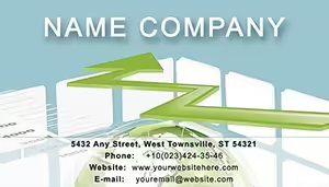 Economic Recovery Business Cards