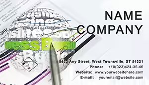 Professional Business Card Template - Download, Customize, Print