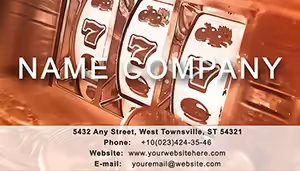Jackpot Business Cards