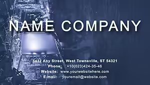 Automotive Industry Business Cards
