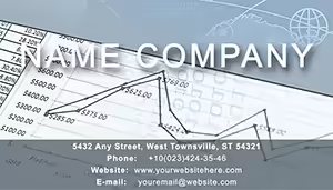 Economic Statistics Business Cards