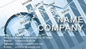Search for Financial Solutions Business Cards