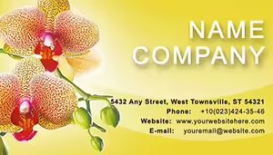 Gift Flowers Business Cards