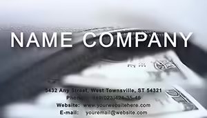 Money in Wallet Business Cards