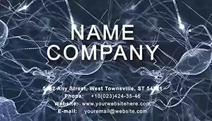 Brain Neurons Business Cards