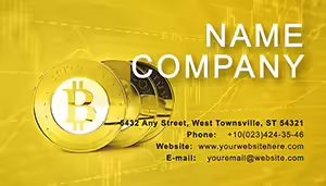 Selling Bitcoin Business Card