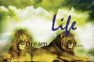 Lions Postcard Template | Download and Print Design
