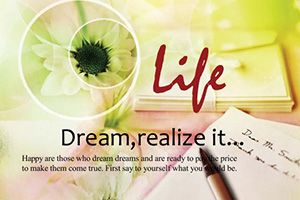 Romantic Message Postcard - Download Template