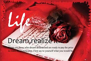 Romantic Greetings Postcards template