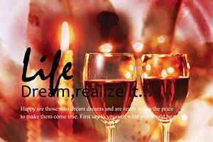 Romantic Places Meet Postcards template