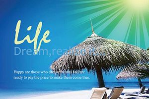 Exotic Resort Postcard Template - Download and Print | Stunning Designs