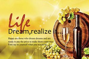 Printing Wine guide Postcards template