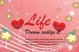 Cool Plays Love Postcards template