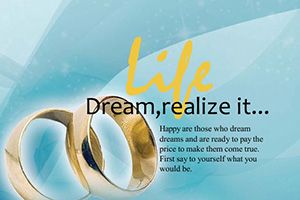 Engagement Ring Postcards template