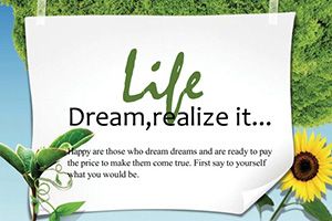 Green Environment Postcards template