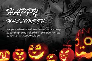 Witches Conjure Postcards template