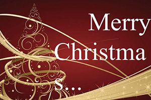 Vector Abstract Christmas Postcard Template - Download Design