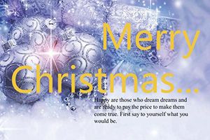 Christmas Gifts Postcard Template - Download Design