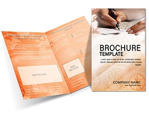 Signing Brochure template