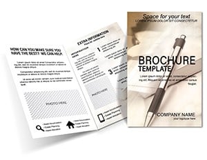 Business Documents Brochure template