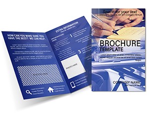 Drawing up Business project Brochures template