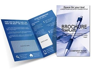 Preparation of business strategy Brochures templates