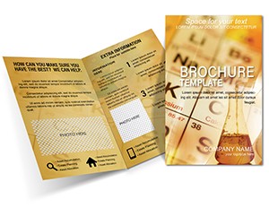 Chemical Table Fittings Brochures Template