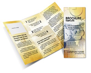 Money transfer Brochures Template
