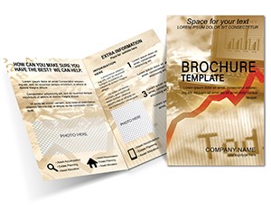 Financial Reports Brochure Template