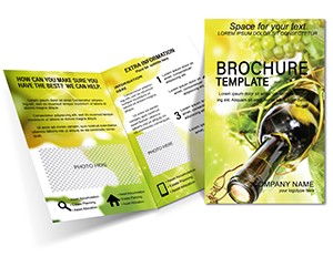 Winemaking Brochure Design Template Download