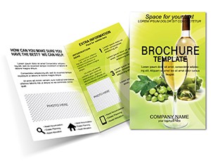 Wine industry Brochure Template