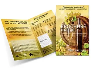 Wine tasting Brochure Template