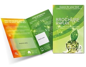 Tea sorts and Production Brochure Template