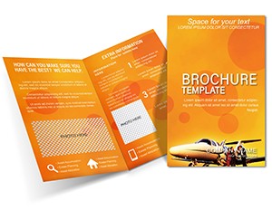 Business Aircraft Brochure Template