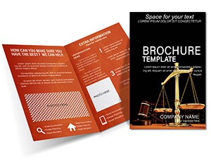 Judicial Authorities Brochure Template