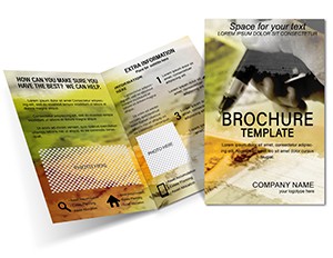 Creativity Design Art and Creative Writing Brochure Template